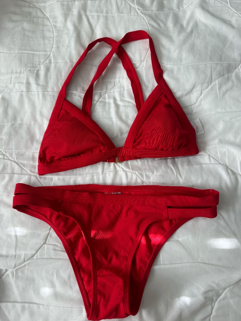 Exhilaration Red Bikini